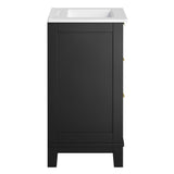 Dixie 24" Solid Wood Bathroom Vanity by Modway