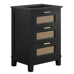Dixie 24-Inch Solid Wood Bathroom Vanity Cabinet by Modway