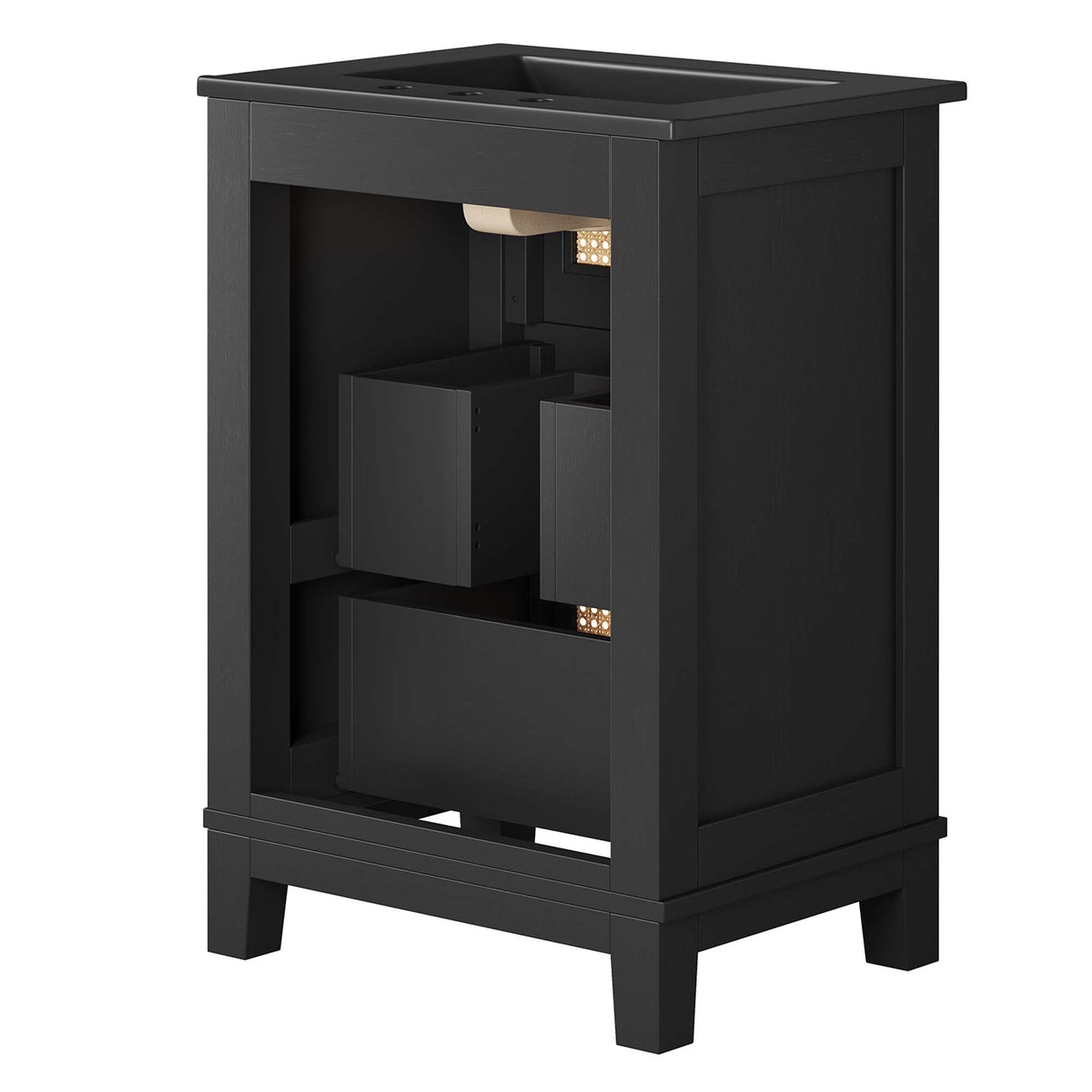 Dixie 24-Inch Solid Wood Bathroom Vanity Cabinet by Modway