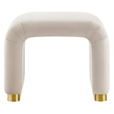 Koda Performance Velvet Waterfall Stool by Modway