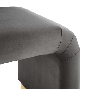 Koda Performance Velvet Waterfall Stool by Modway