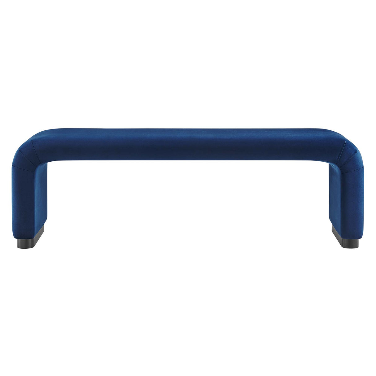 Koda Performance Velvet Waterfall Long Bench by Modway