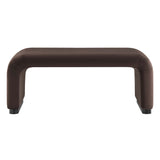 Koda Performance Velvet Waterfall Ottoman by Modway