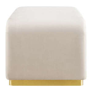 Koda Performance Velvet Waterfall Ottoman by Modway