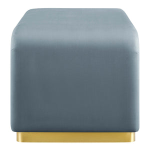 Koda Performance Velvet Waterfall Ottoman by Modway