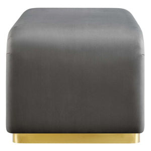 Koda Performance Velvet Waterfall Ottoman by Modway
