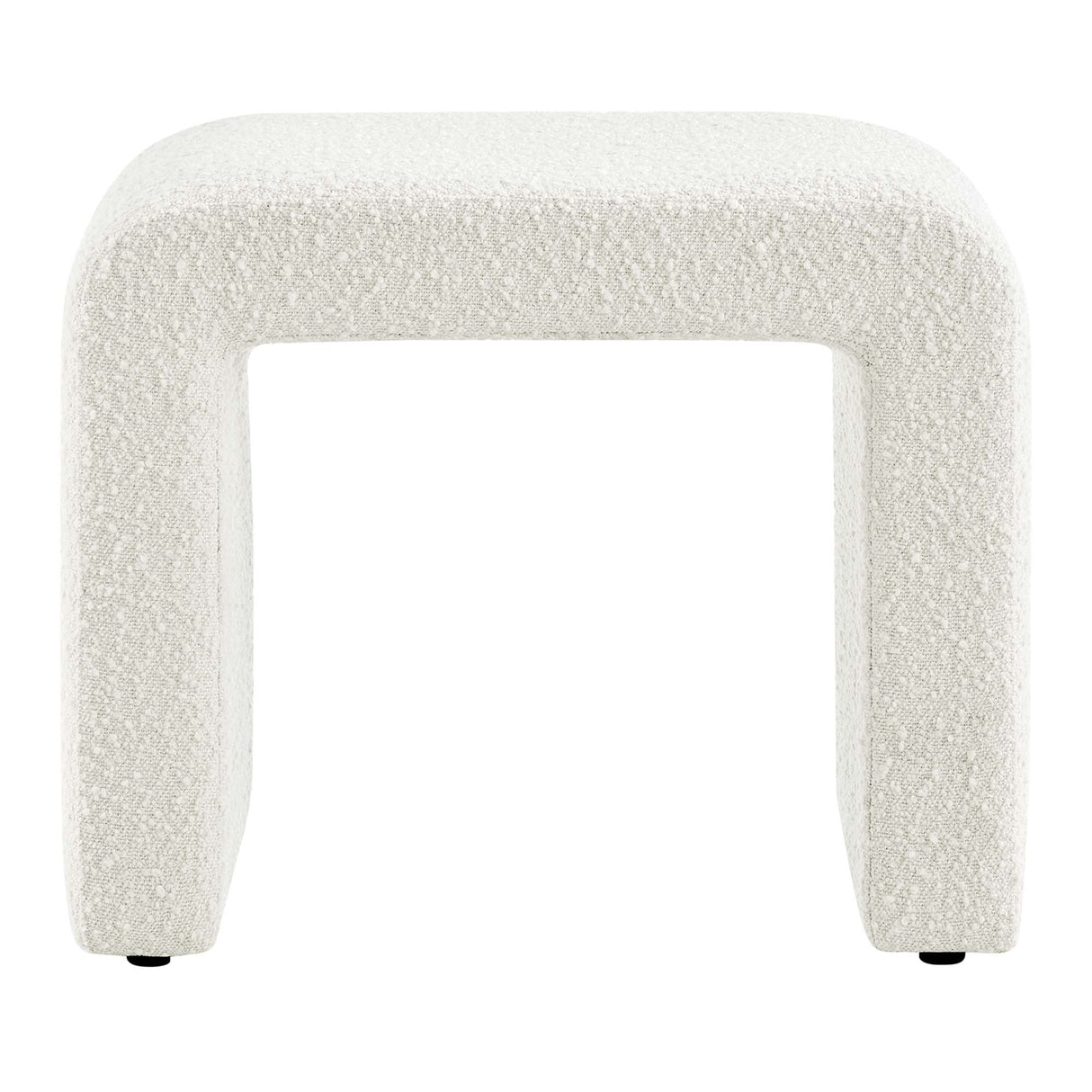 Simba Boucle Fabric Waterfall Stool by Modway