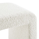 Simba Boucle Fabric Waterfall Stool by Modway