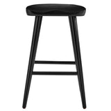 Saville Backless Mango Wood Counter Stools Set of 2