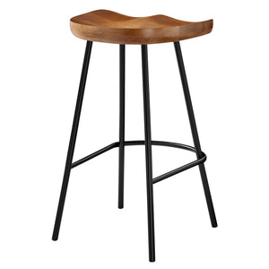 Concord Backless Wood Counter Stools Set of 2 by Modway