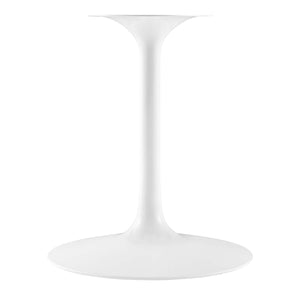 Lippa 60" Oval Faux Travertine Dining Table by Modway