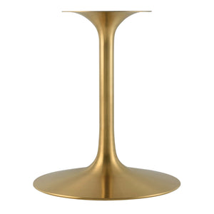 Lippa 60" Oval Faux Travertine Dining Table by Modway