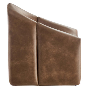 Vivi Vegan Leather Accent Chair by Modway