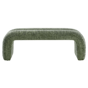 Dax 50.5" Chenille Upholstered Accent Bench by Modway