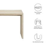 Mirella Faux Travertine Console Table by Modway