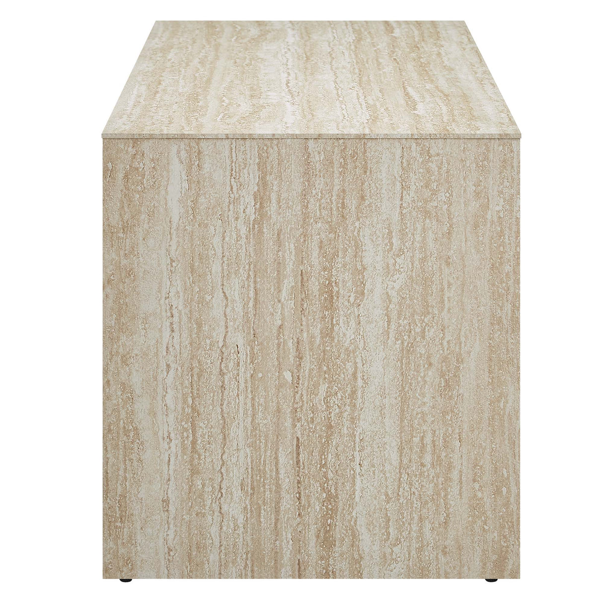 Mirella 53.5" Faux Travertine Indoor Bench by Modway