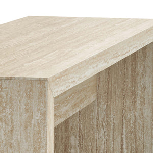 Mirella 53.5" Faux Travertine Indoor Bench by Modway