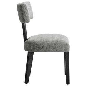 Nalani Fabric Upholstered Dining Chairs Set of 2 by Modway