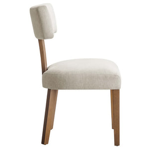 Nalani Fabric Upholstered Dining Chairs Set of 2 by Modway