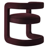 Winslow Performance Velvet Barrel Accent Chair by Modway