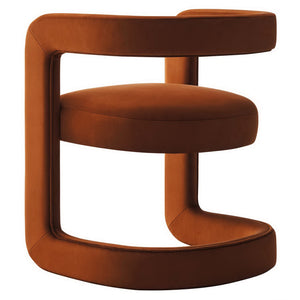 Winslow Performance Velvet Barrel Accent Chair by Modway