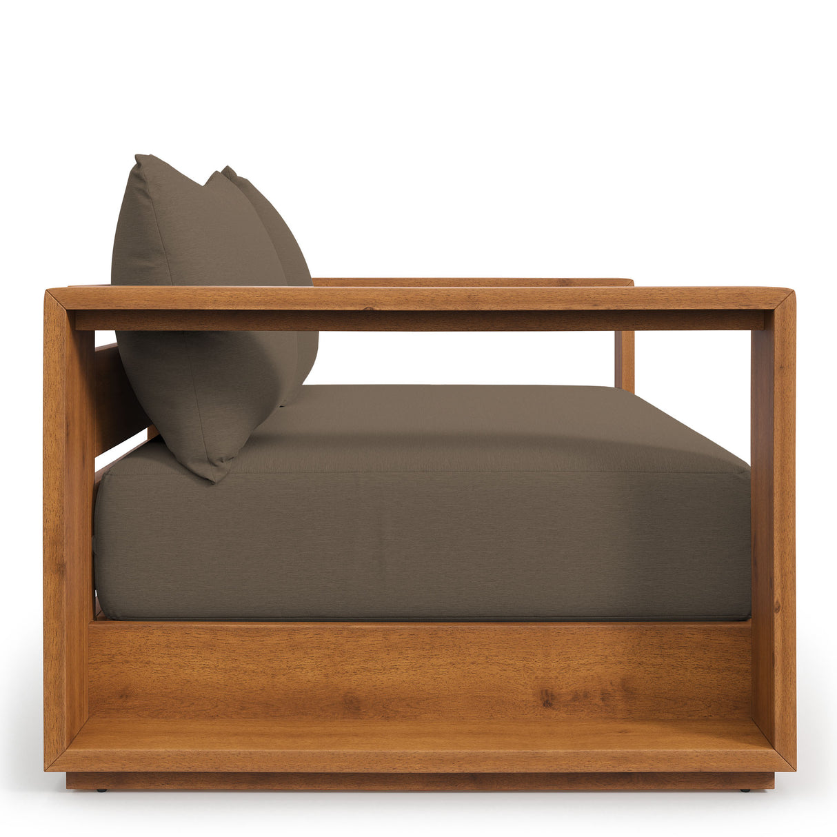 Tahoe Acacia Wood Outdoor Patio Loveseat by Modway