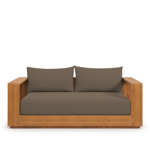Tahoe Acacia Wood Outdoor Patio Loveseat by Modway