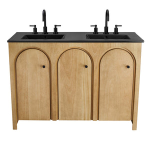 Appia 48" Double Sink Bathroom Vanity by Modway