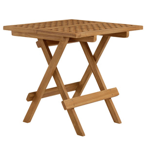 Vienna Outdoor Patio Teak Wood Side Table by Modway