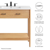 Zaire 36" Bathroom Vanity by Modway