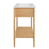 Zaire 48" Double Sink Bathroom Vanity by Modway