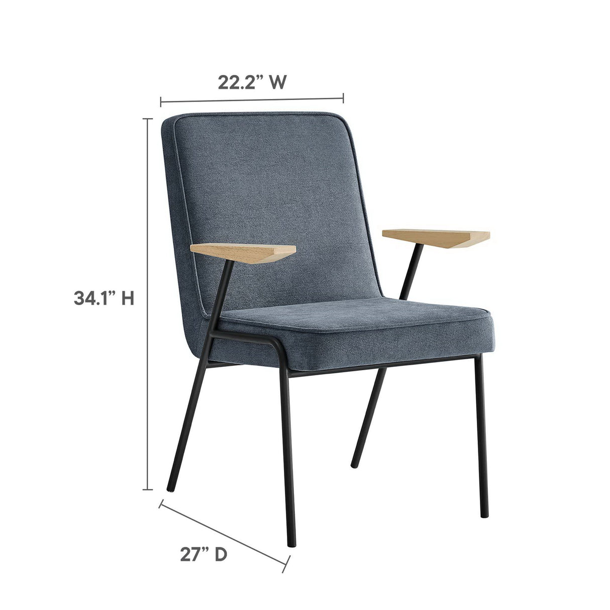 Vista Dining Armchair by Modway