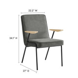 Vista Dining Armchair by Modway