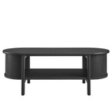 Cadence Coffee Table by Modway Mid-Century Modern Rubberwood