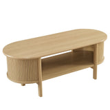 Cadence Coffee Table by Modway Mid-Century Modern Rubberwood