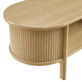 Cadence Coffee Table by Modway Mid-Century Modern Rubberwood