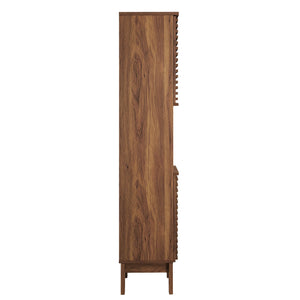 Render Tall Narrow Bathroom Storage Cabinet by Modway