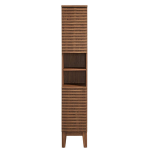 Render Tall Narrow Bathroom Storage Cabinet by Modway