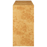 Hudson 2-Drawer Burl Wood Console Table by Modway