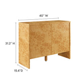 Hudson 40" Burl Wood Sideboard by Modway