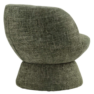 Vesta Chenille Fabric Upholstered Swivel Chair by Modway