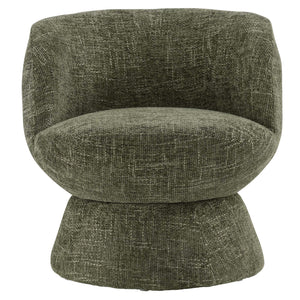 Vesta Chenille Fabric Upholstered Swivel Chair by Modway