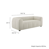 Liana Upholstered Fabric Loveseat by Modway
