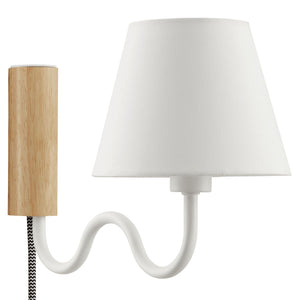 Sunlit Squiggle Arm Wall Sconce by Modway
