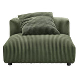 Solace 2-Piece Modular Corduroy Upholstered Sofa by Modway