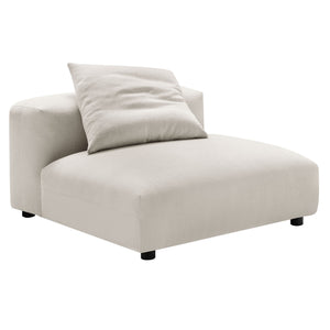 Solace 3-Piece Modular Upholstered Fabric Sofa by Modway