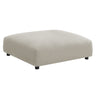 Solace Modular Upholstered Fabric Ottoman by Modway