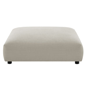 Solace Modular Upholstered Fabric Ottoman by Modway