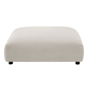 Solace Modular Upholstered Fabric Ottoman by Modway