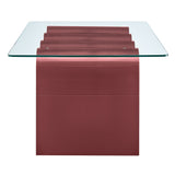 Ondine Glass Top Coffee Table by Modway